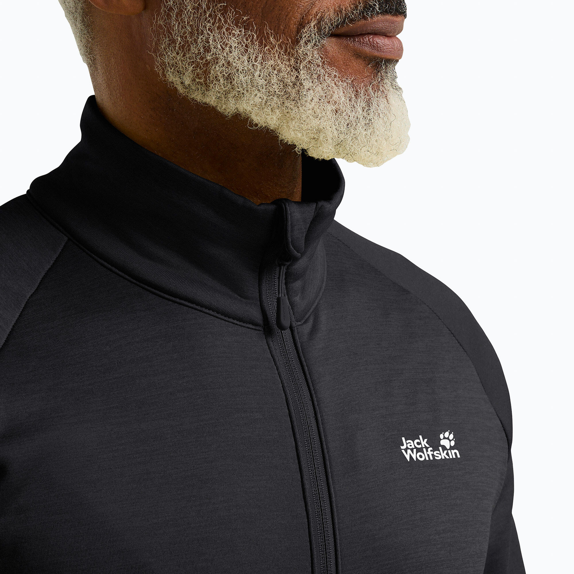 Veste de trekking homme Jack Wolfskin Peak District zippée intégralement 4/7