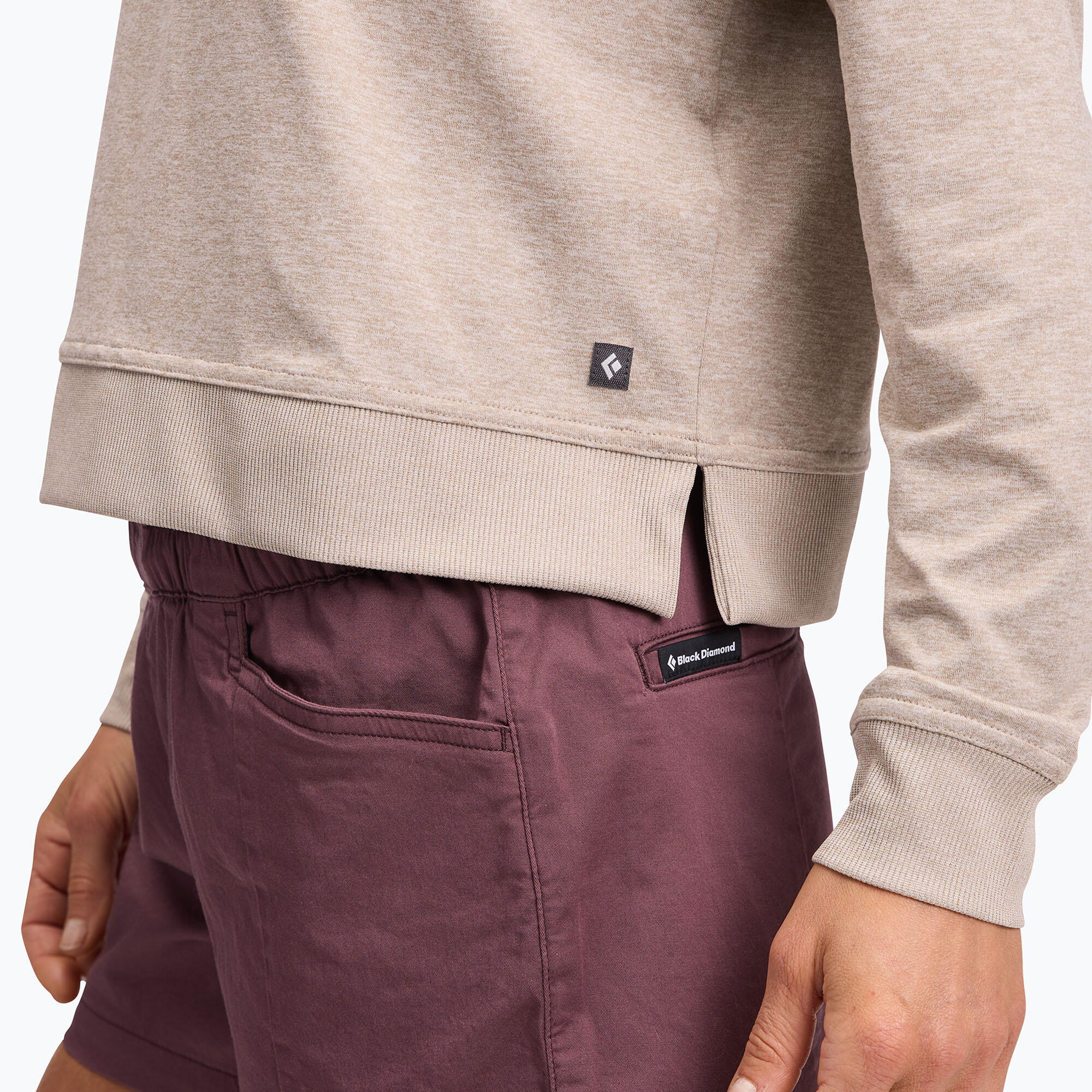 Felpa da donna Black Diamond Circuit Midlayer Hoody 5/7