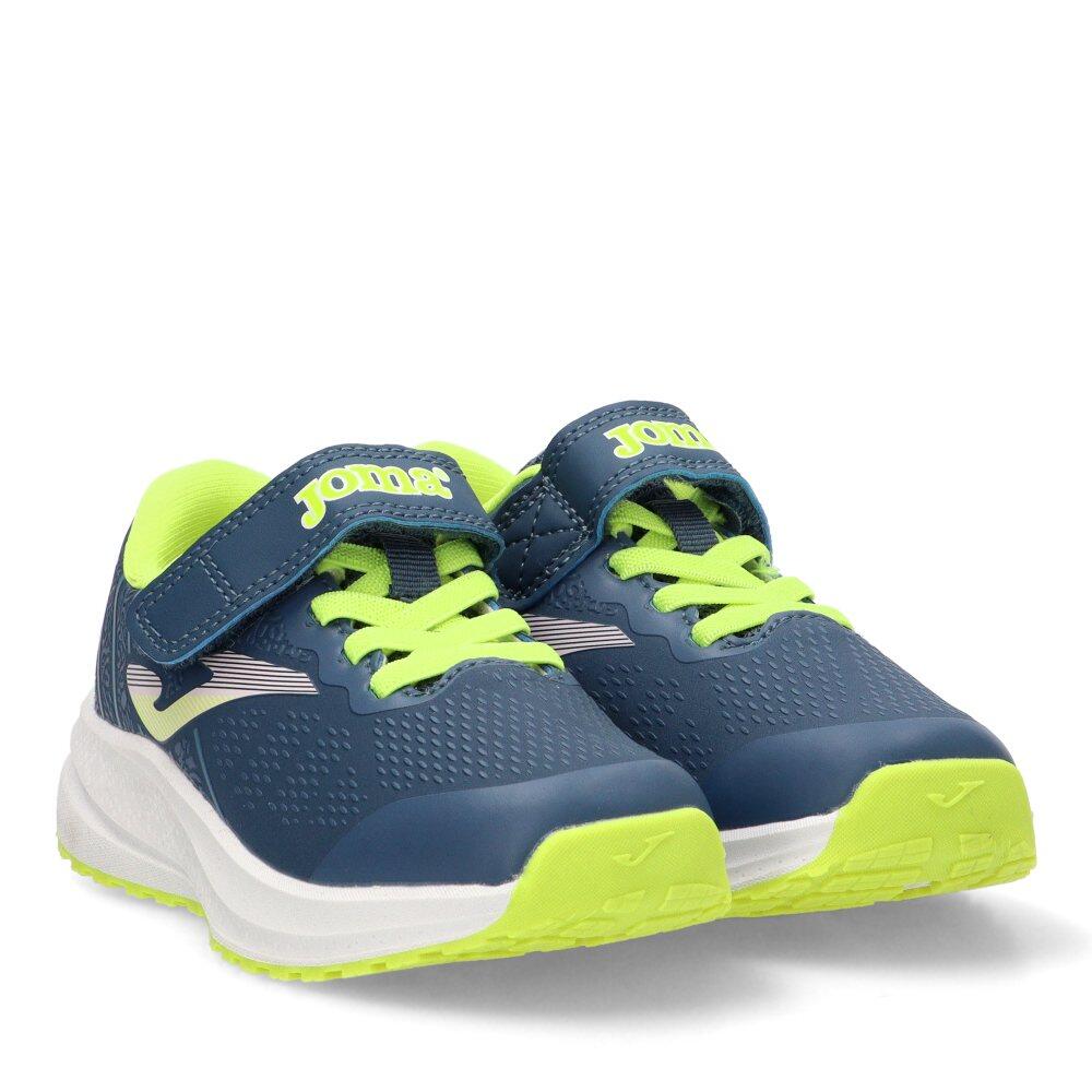 Deportivas Casual Niño Suela Plana - Modelo Victory Jr Marino 2/7