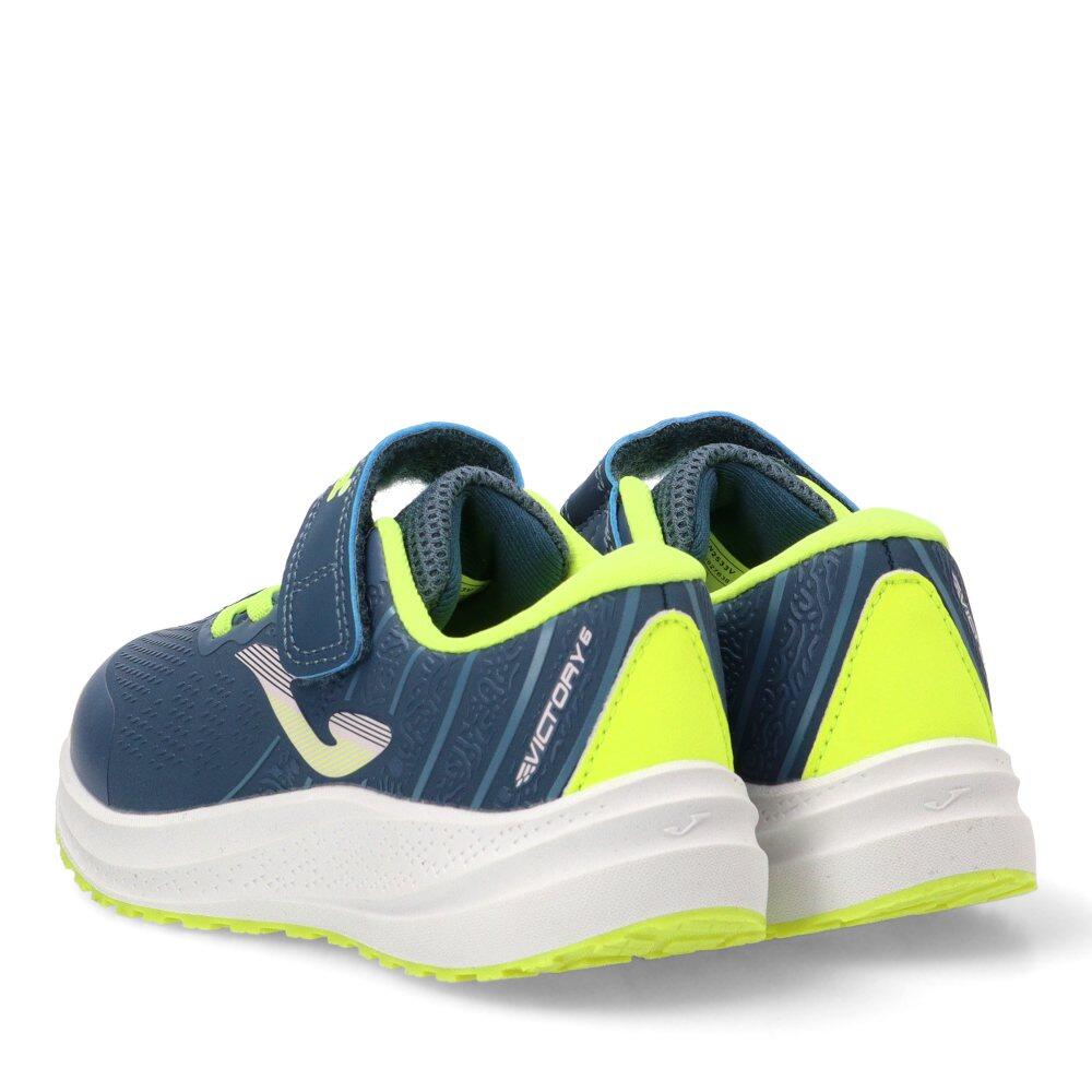 Deportivas Casual Niño Suela Plana - Modelo Victory Jr Marino 4/7