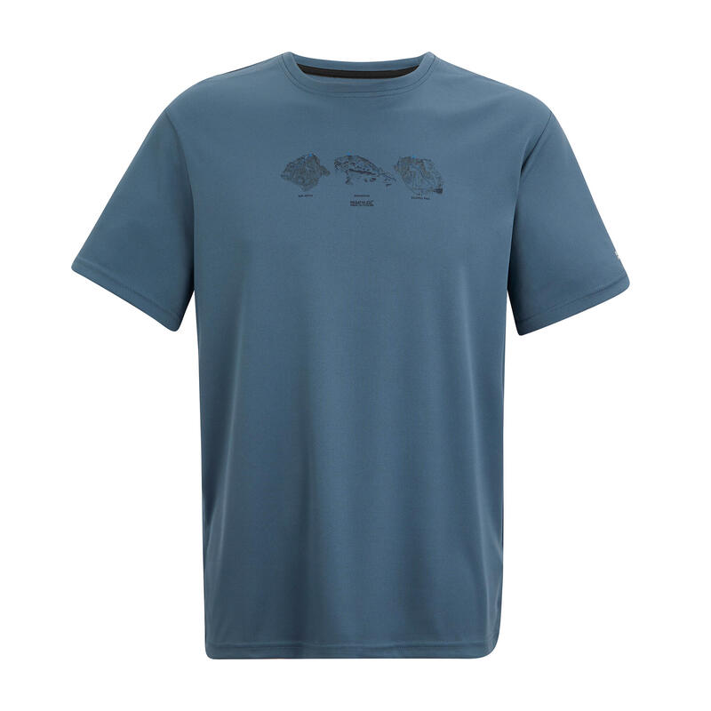 Tricou Drumeții În Natură Regatta Fingal Illustration Bărbați