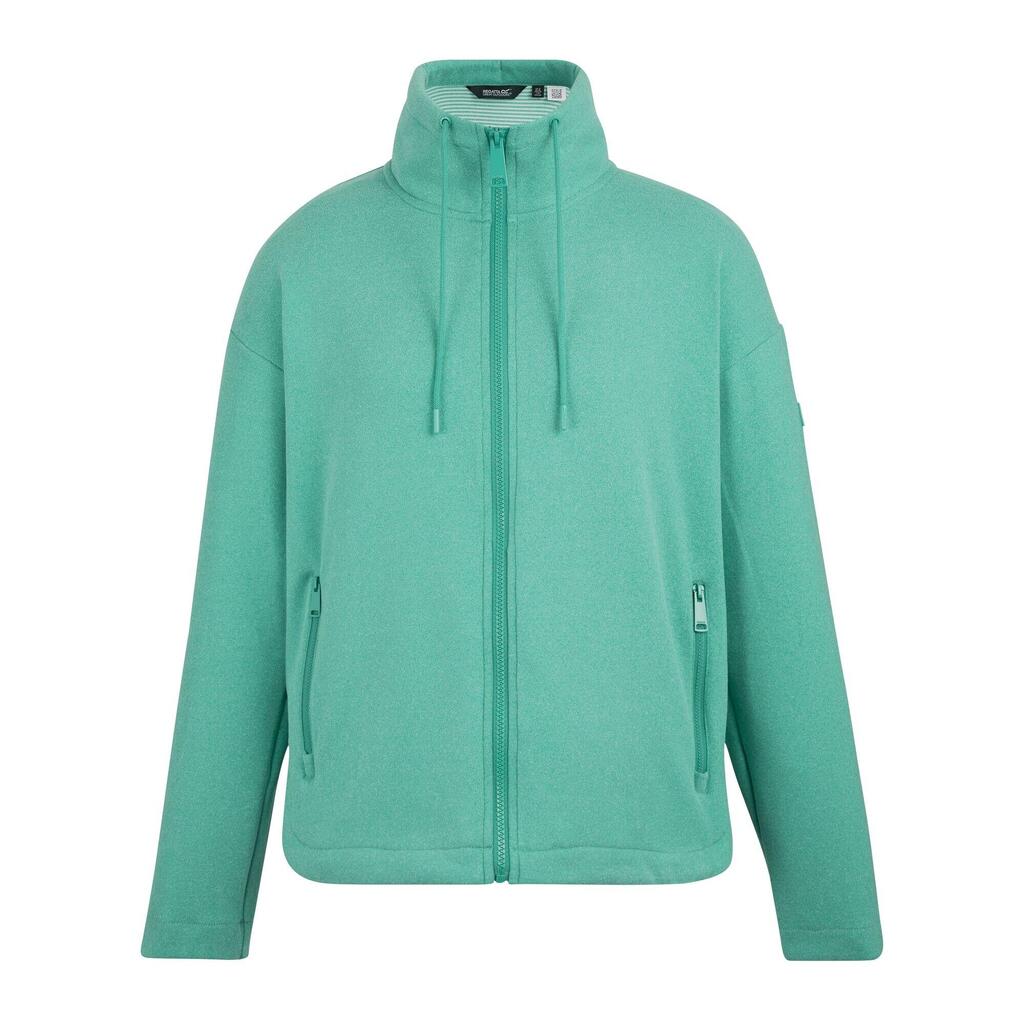 Womens/Ladies Ashlynn Knitted Fleece Jacket (Ivy Moss)