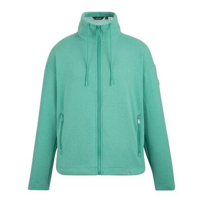 Dames ashlynn gebreide fleece jas (ivy mos)