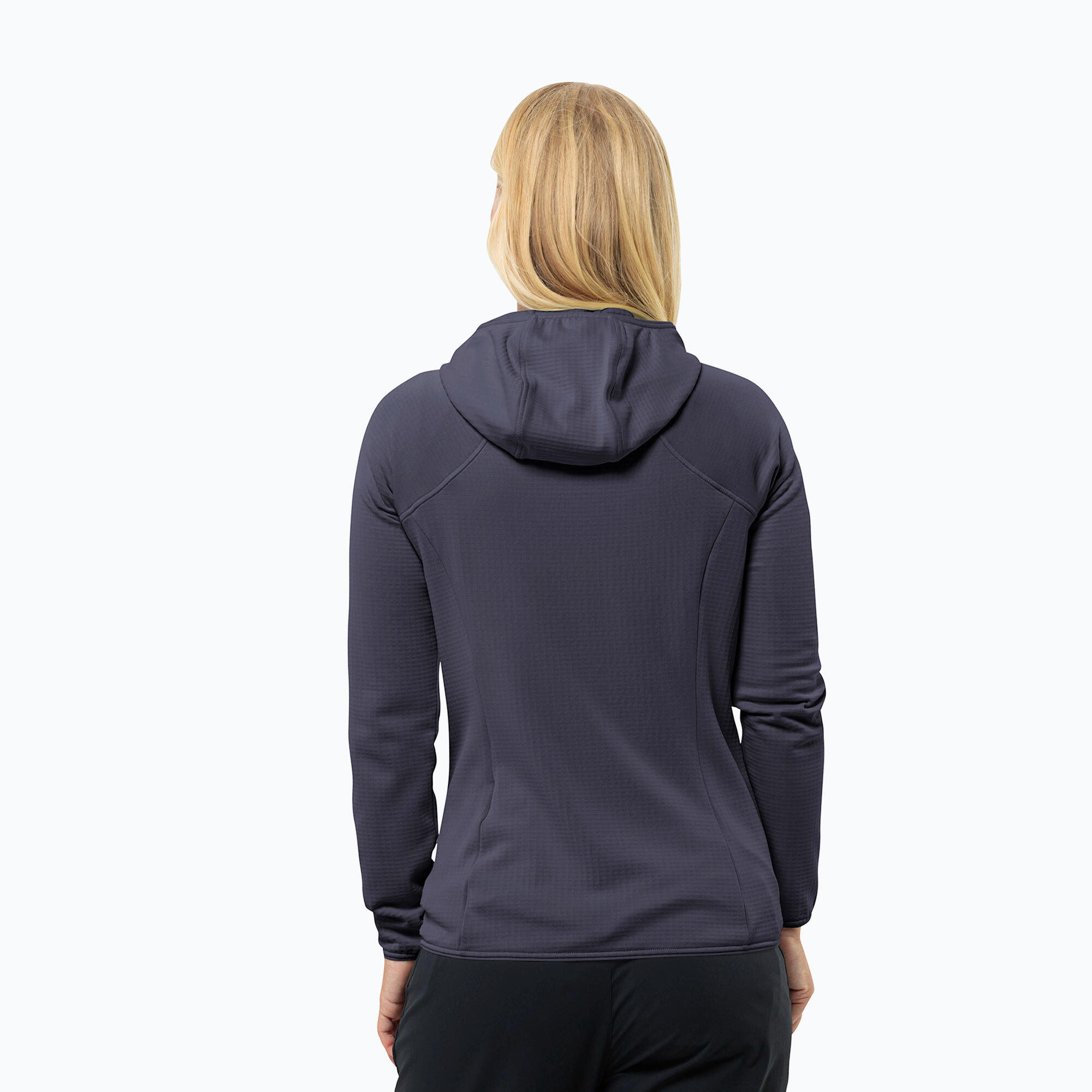 Veste polaire femme Jack Wolfskin Kolbenberg à capuche zippée 2/7