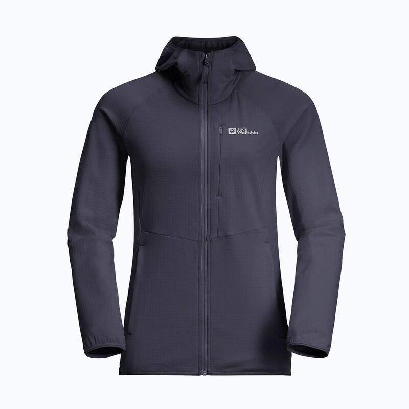 Hanorac fleece damă Jack Wolfskin Kolbenberg Hooded Fz
