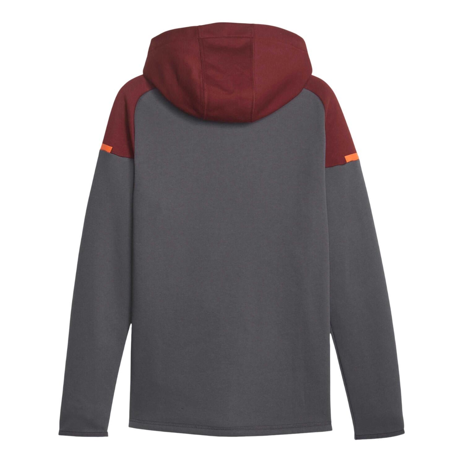 Chaqueta con Capucha Diseño Manchester City FC Casual para Hombre Gris 2/2