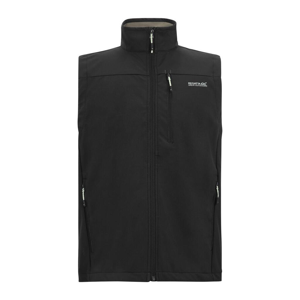 Mens Arana Sleeveless Gilet (Black/Abbeystone)
