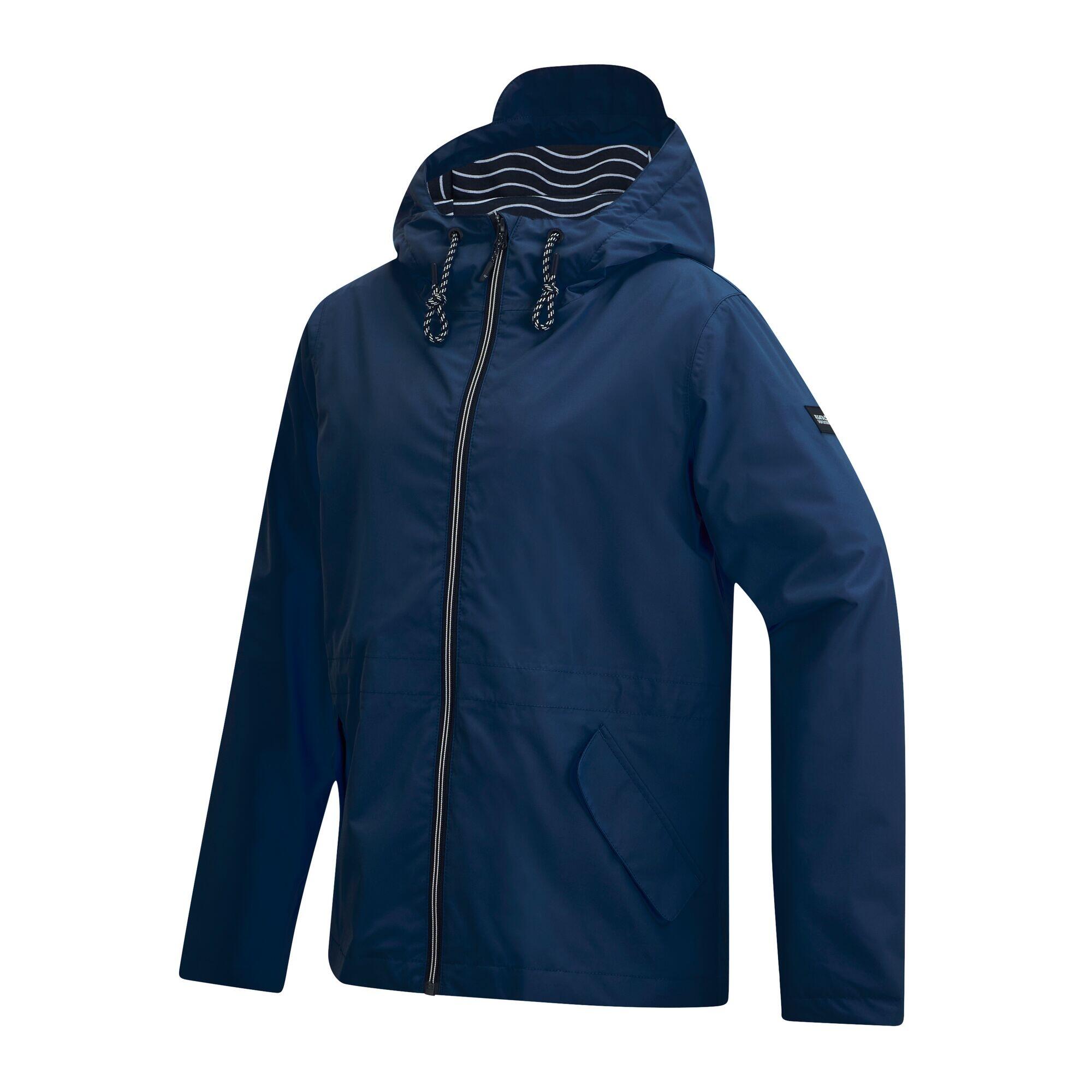 Chaqueta Impermeable Bayletta Diseño Problemas en la red para Mujer Marino 3/4