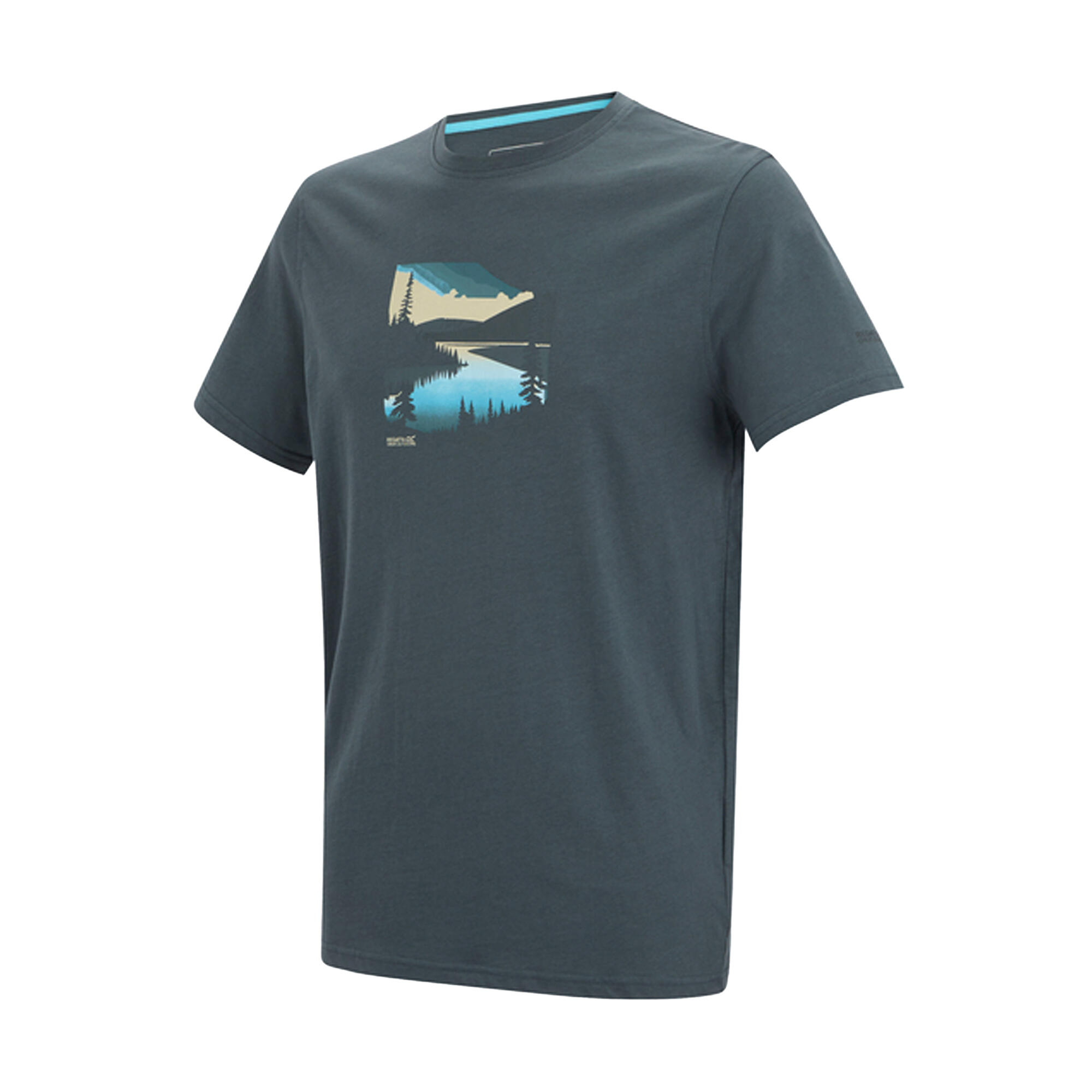 "Breezed" TShirt für Herren Sturmgrau 3/5