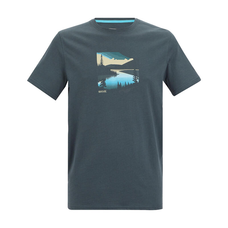 Tricou Drumeții În Natură Regatta Breezed Graphic Bărbați