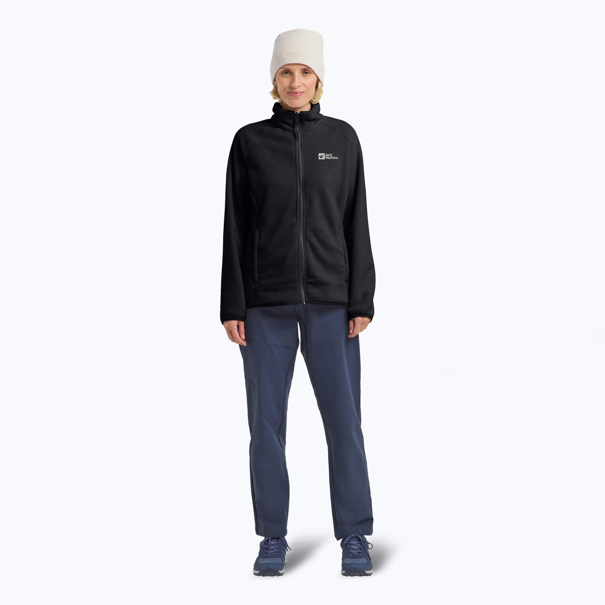Veste polaire femme Jack Wolfskin Moonrise zippée intégralement 2/7