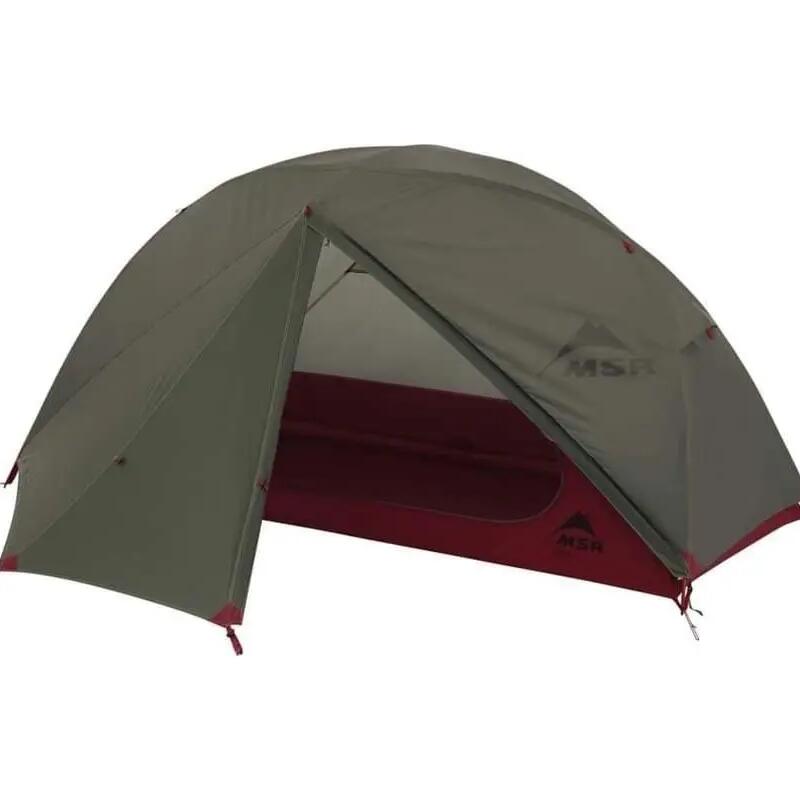 MSR Elixir 1 Backpacking Tent - Grey/Red
