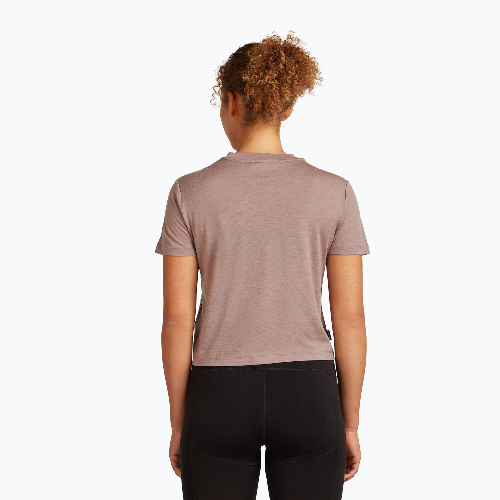 T-shirt femme icebreaker Merino 150 Tech Lite Crop The Climb 3/7