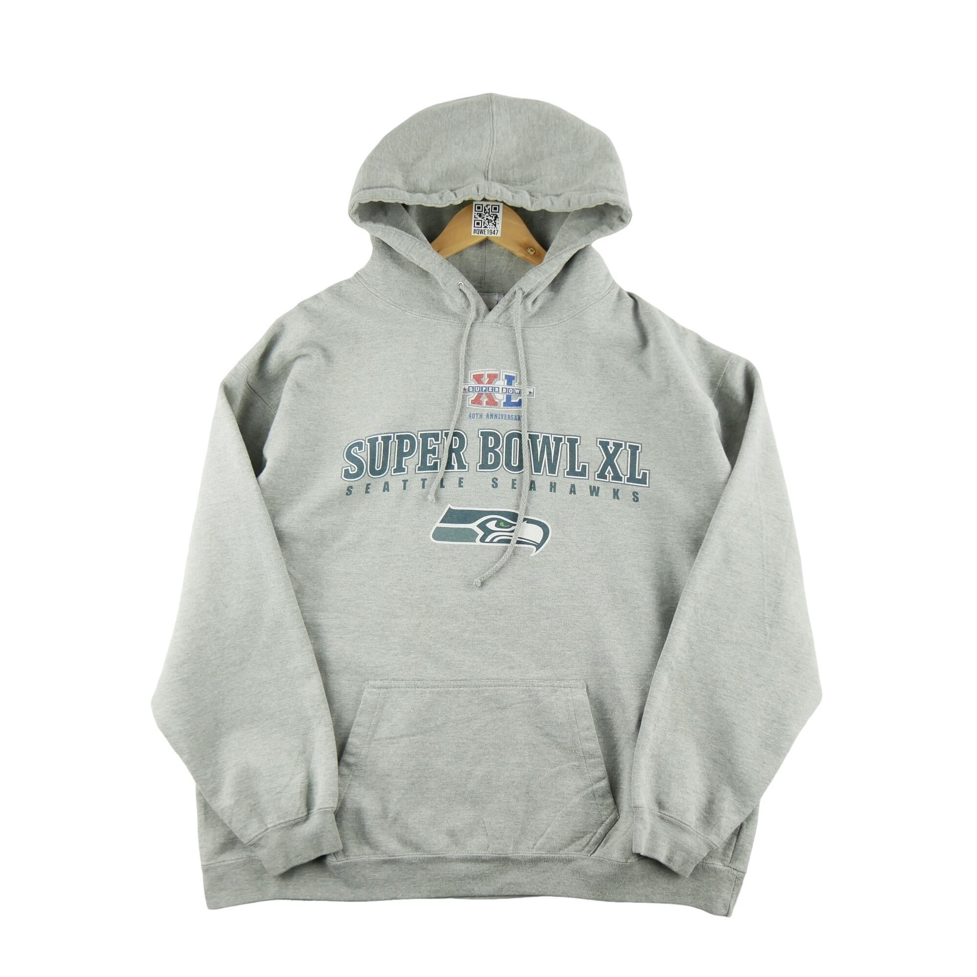 REEBOK Reconditionné - Sweat à capuche Homme NFL Super Bowl XL - Bon État