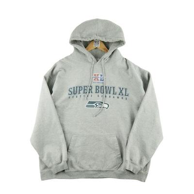 Tweedehands - heren nfl super bowl xl hoodie - goede staat