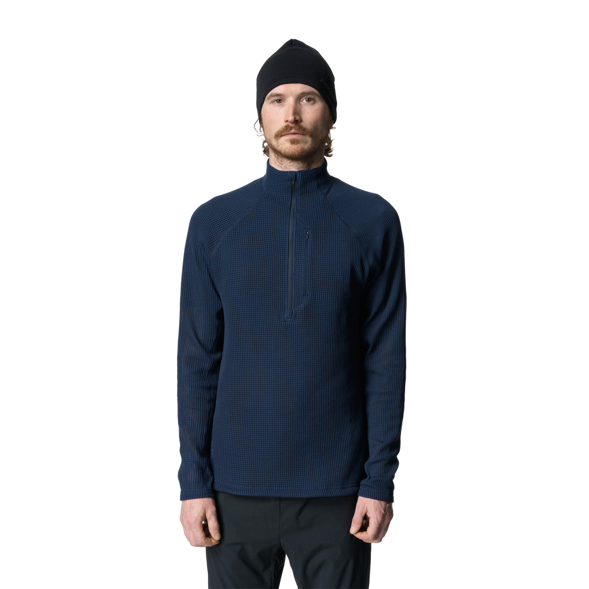 Sudadera masculina Houdini Flow con media cremallera 4/4