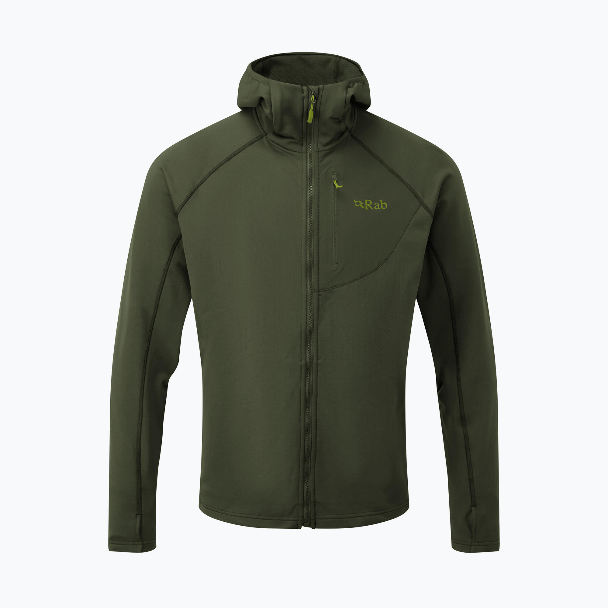 Casaco de trekking masculino Rab Superflux Hoody 2/3