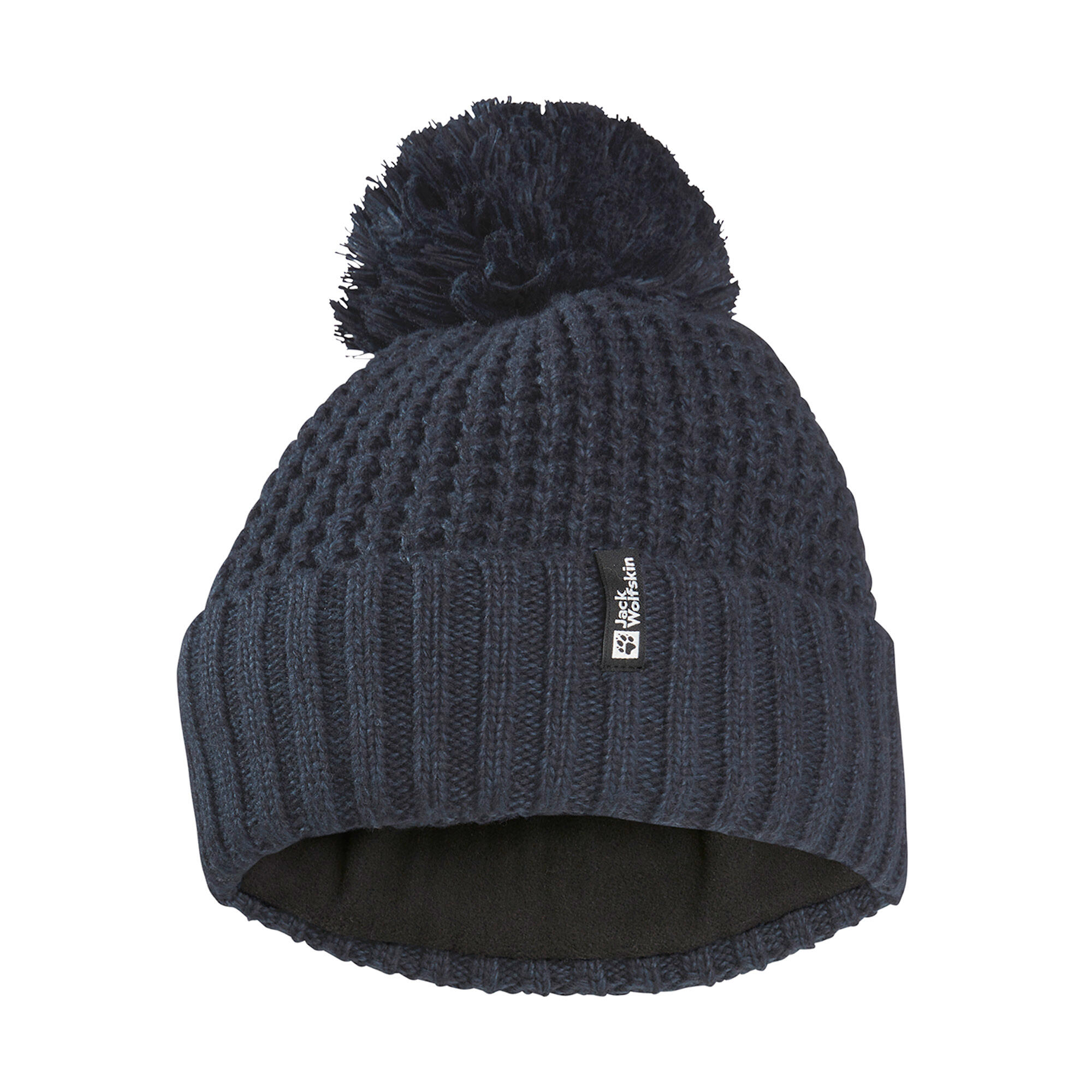 Gorro de inverno feminino Jack Wolfskin Medley Knit Beanie 4/4