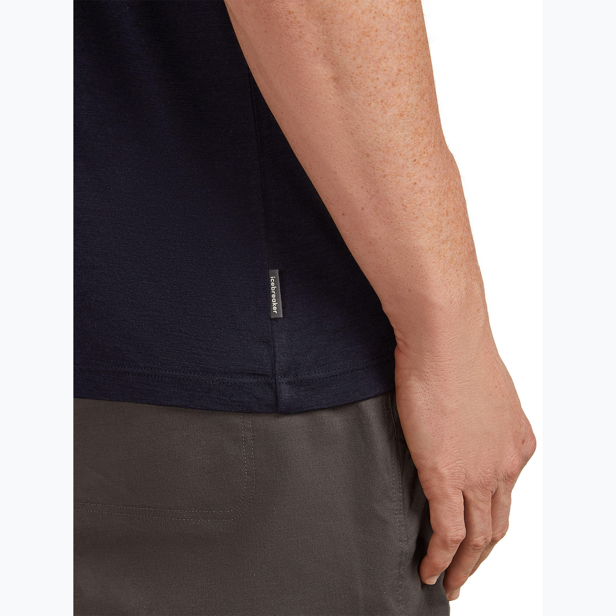 Maglietta da uomo icebreaker Merino 150 Tech Lite Mountain Pulse 5/7