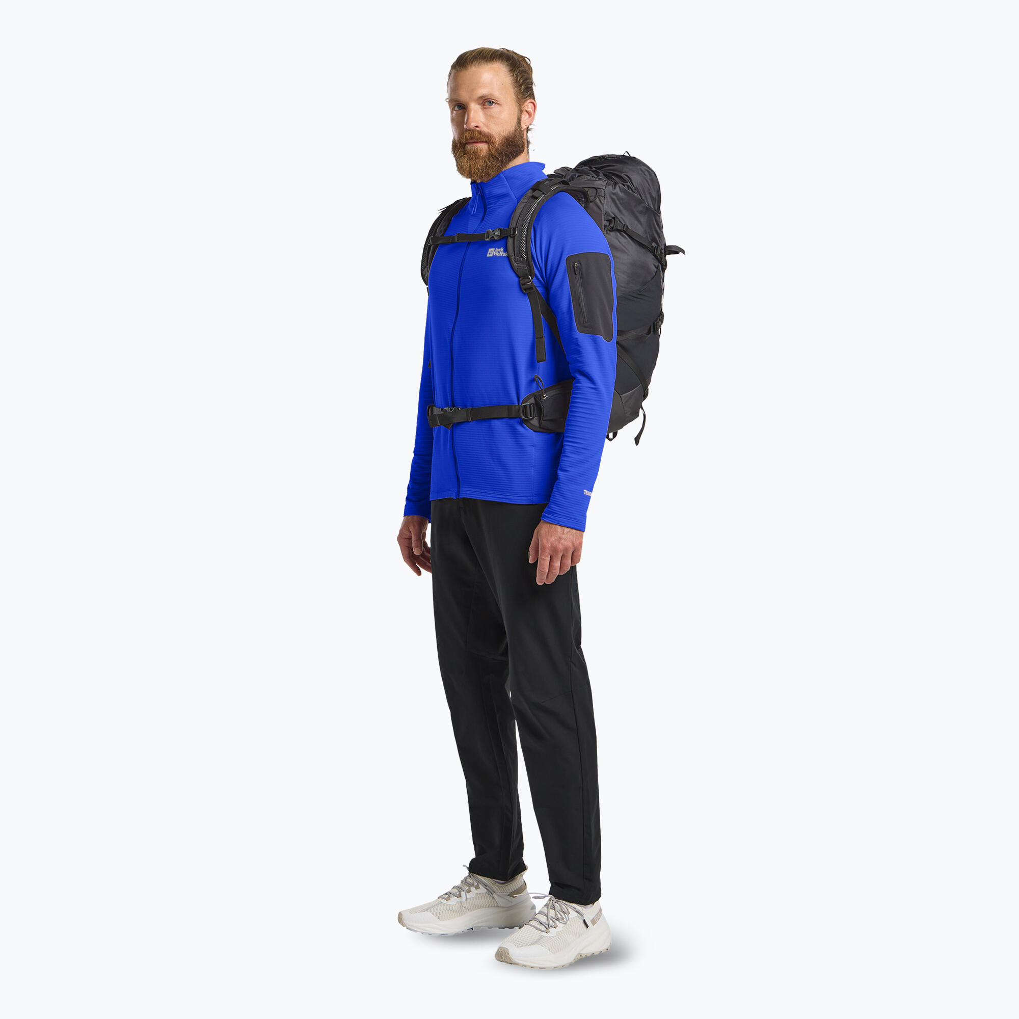 Veste de trekking homme Jack Wolfskin Prelight Full Zip 2/7