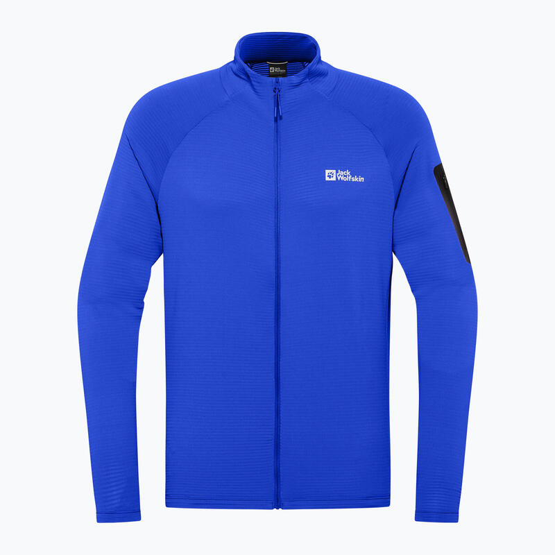 Hanorac de drumeție pentru bărbați Jack Wolfskin Prelight Full Zip