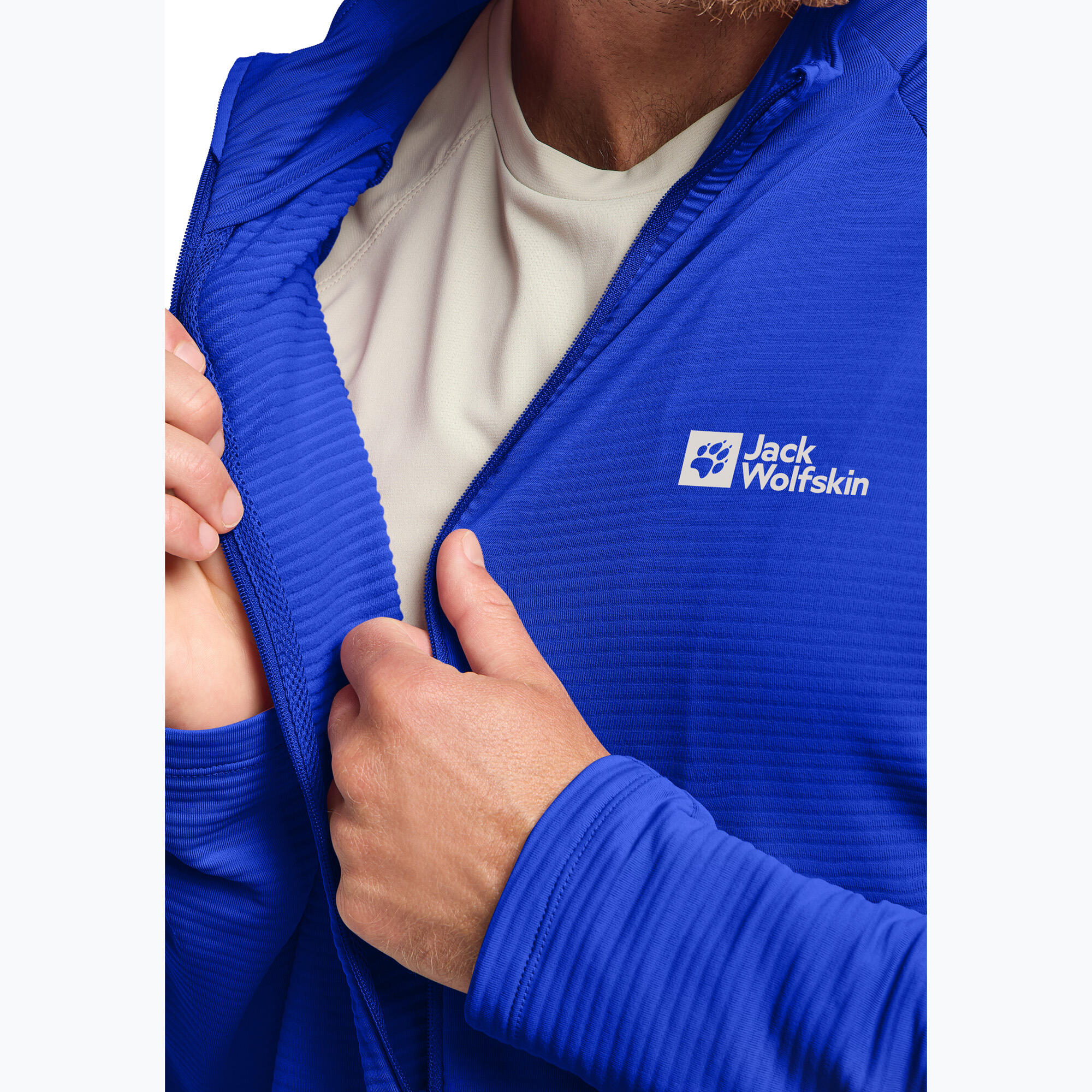 Veste de trekking homme Jack Wolfskin Prelight Full Zip 5/7