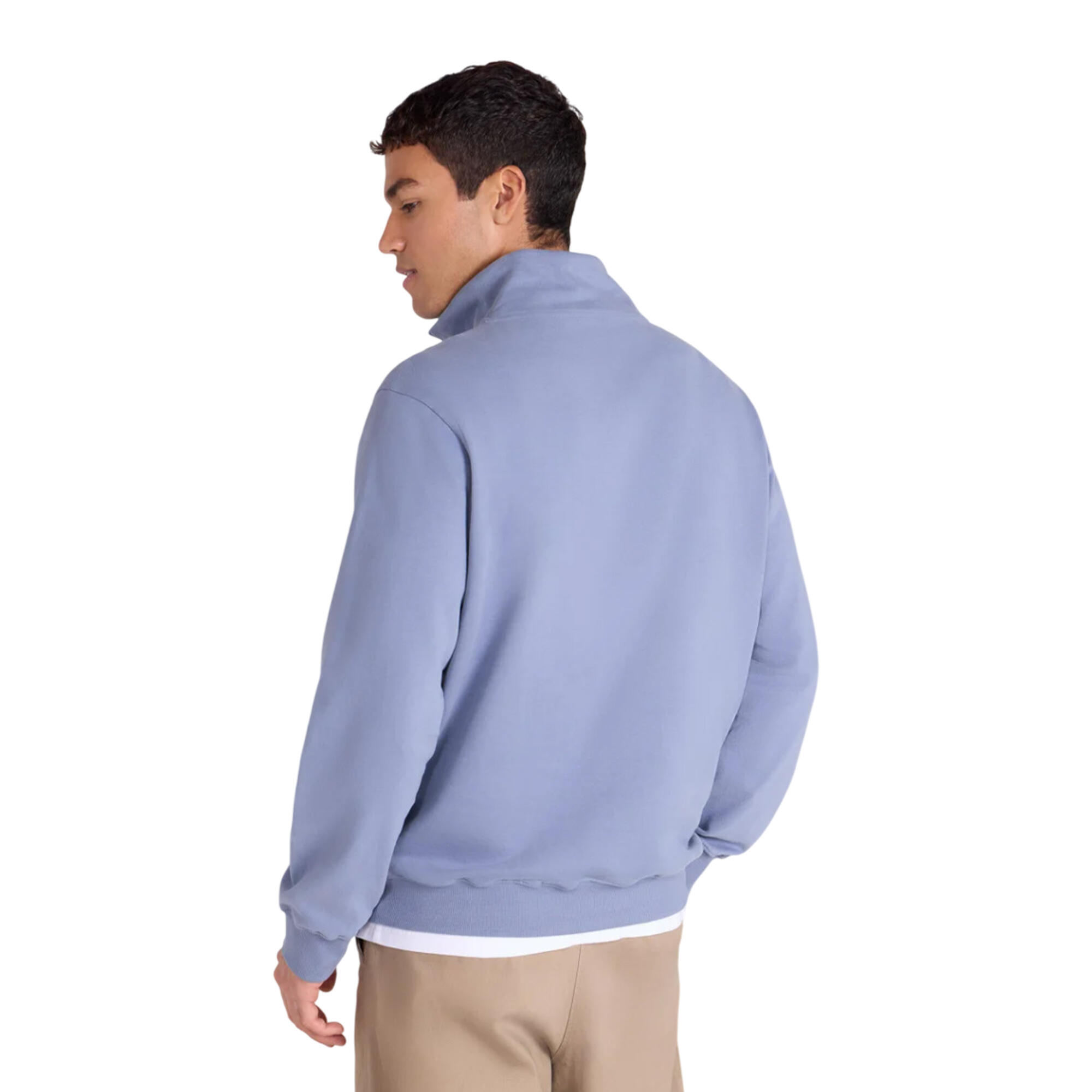 "Sid" Sweatshirt für , mit halbem Reißverschluss Herren Blau 2/4