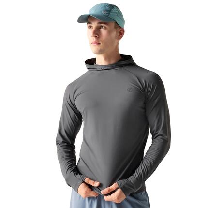 Sweat Uni À Capuche SPRINT CITY Homme (Blanc Cassé)