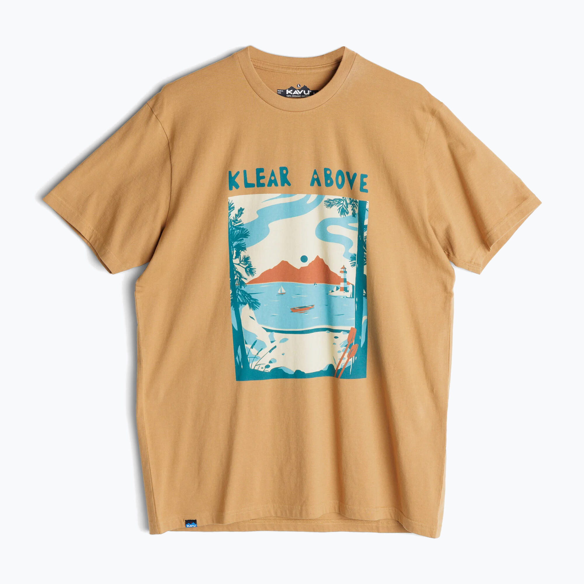 Camiseta masculina KAVU Where To 1/4