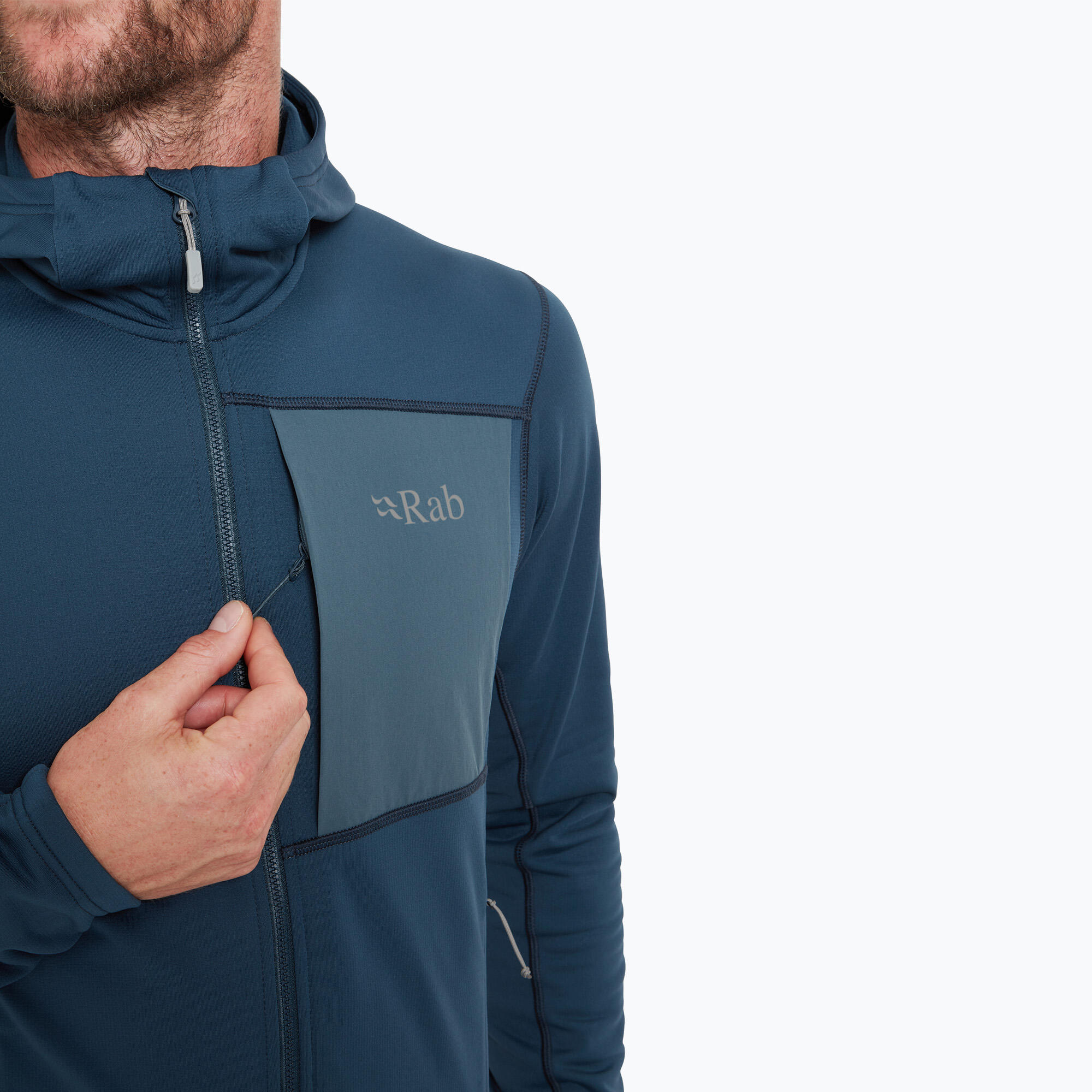 Felpa da uomo Rab Superflux Hoody 5/7