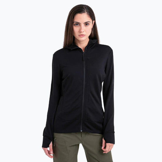 Sweat à capuche femme Icebreaker Merino 260 Quantum IV Zip Hoodie