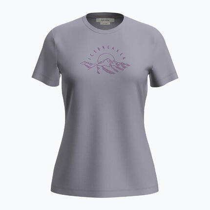 Dames T-shirt icebreaker Merino 150 Tech Lite Sunrise Summit