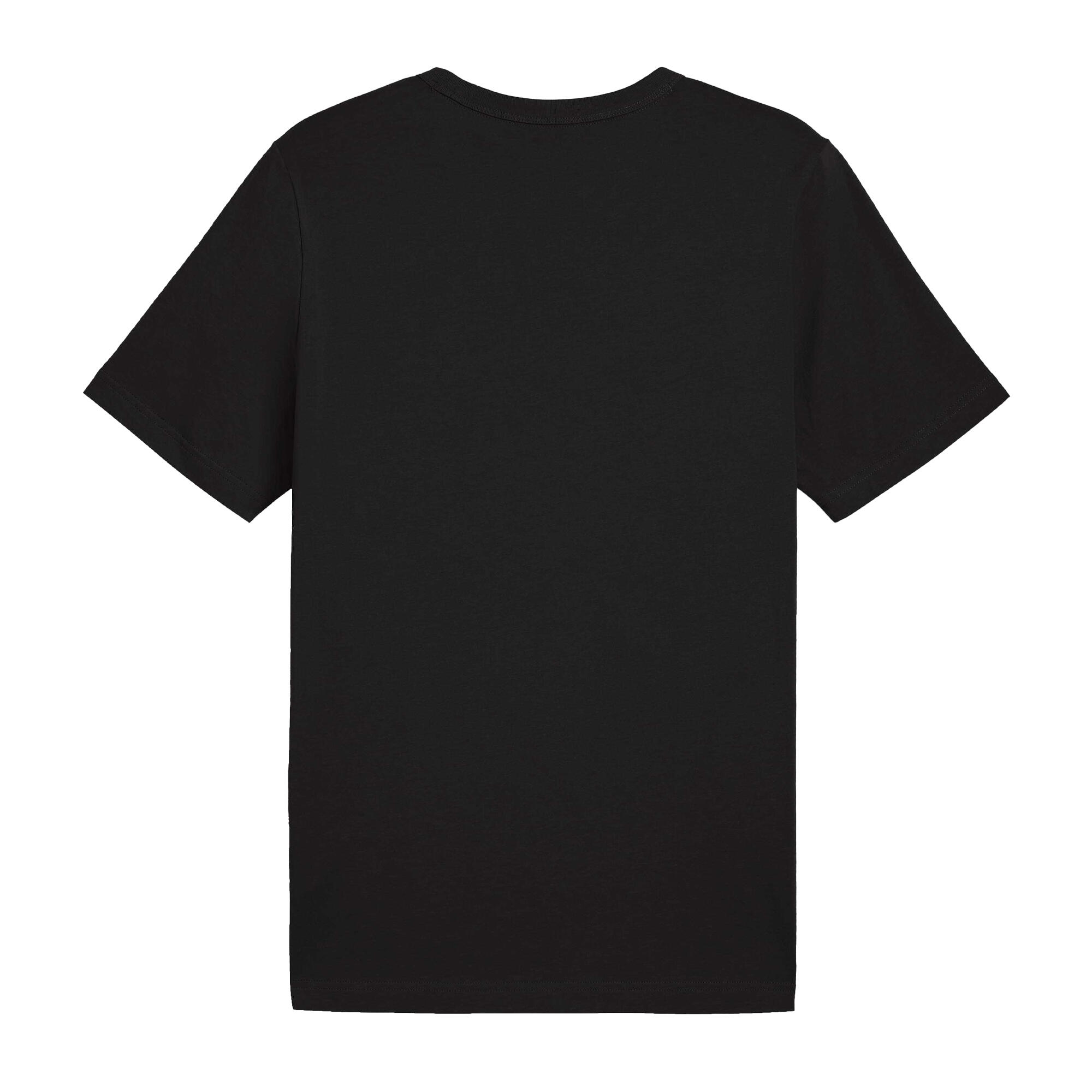Unisex Klasse Grafisch Tshirt voor volwassenen (Zwart) 2/2