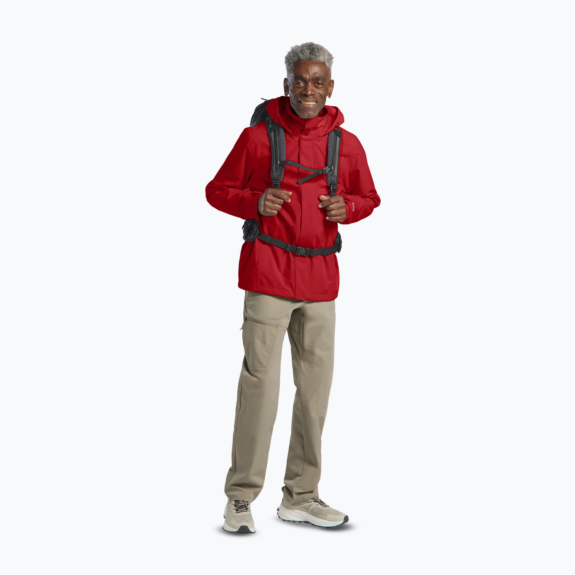 Casaco impermeável masculino Jack Wolfskin Trailtime 2L 2/7
