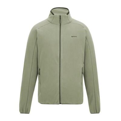 Heren hadfield full zip fleece jas (nefrietgroen)