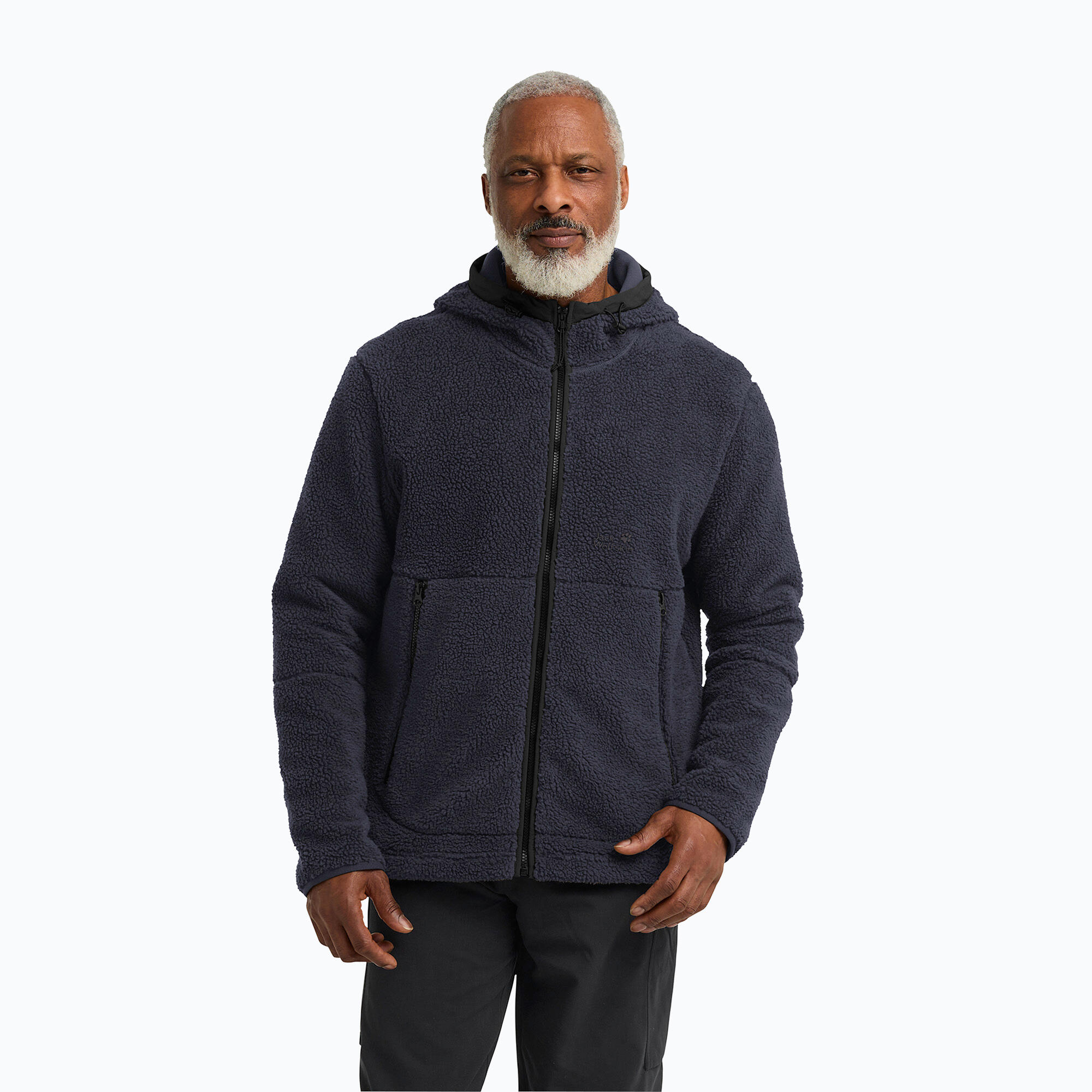 Sweat-shirt de trekking pour homme Jack Wolfskin Stone Lite à capuche 1/7