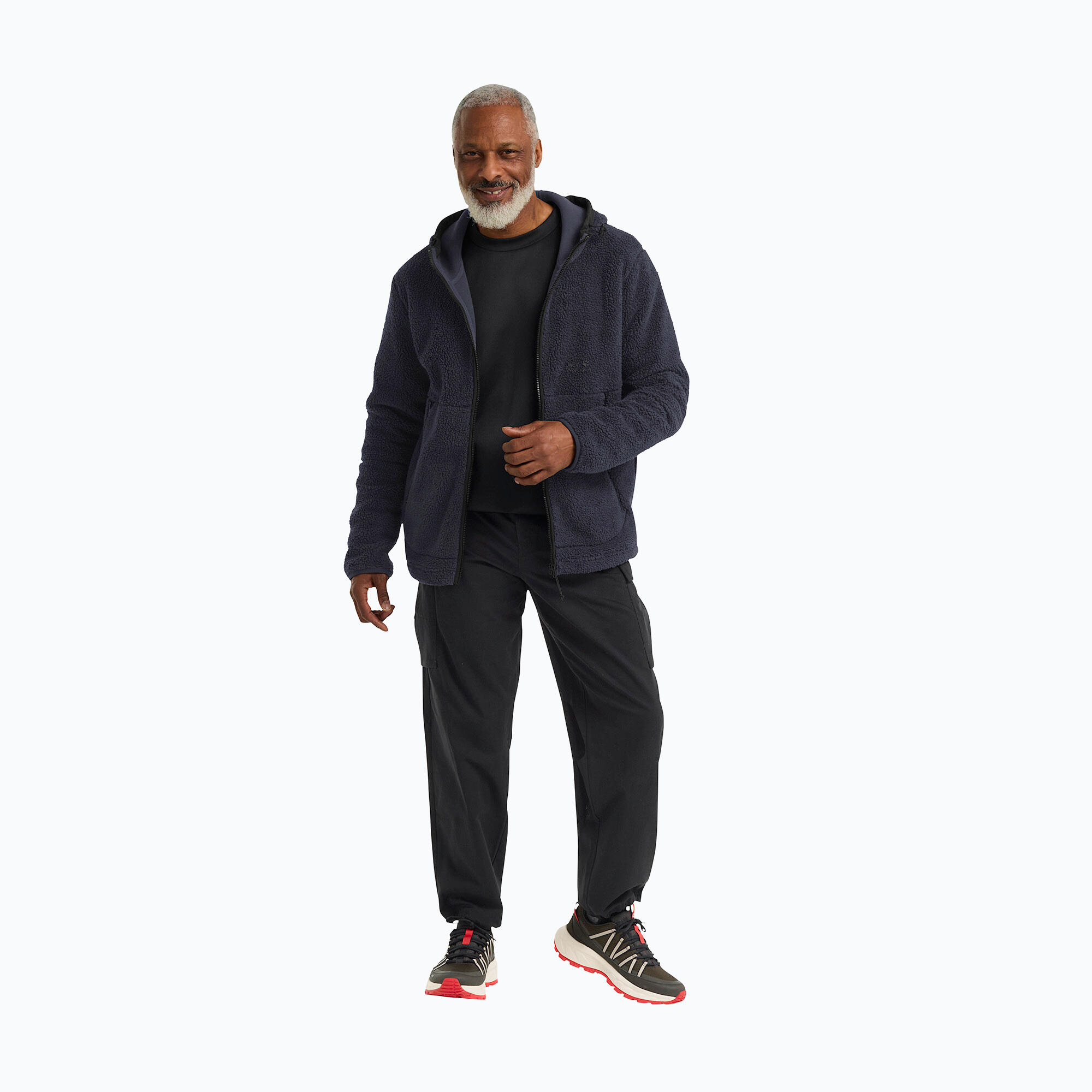 Sweat-shirt de trekking pour homme Jack Wolfskin Stone Lite à capuche 2/7