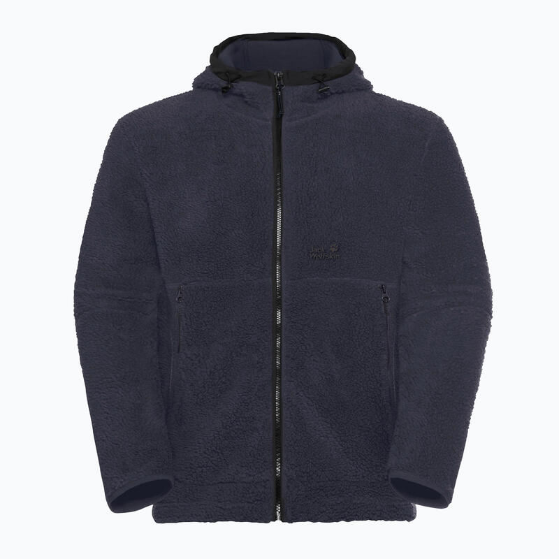 Bluza de drumeție pentru bărbați Jack Wolfskin Stone Lite cu glugă