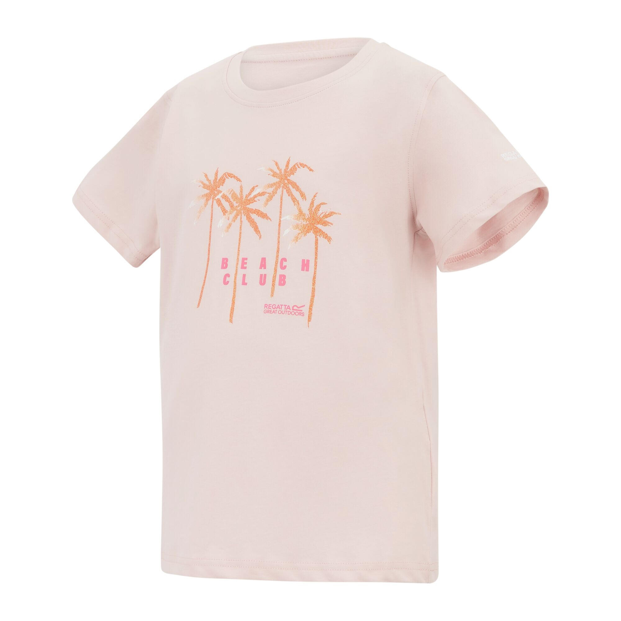 "Bosley Beach Club" TShirt für Kinder Rosa Nebel 3/5