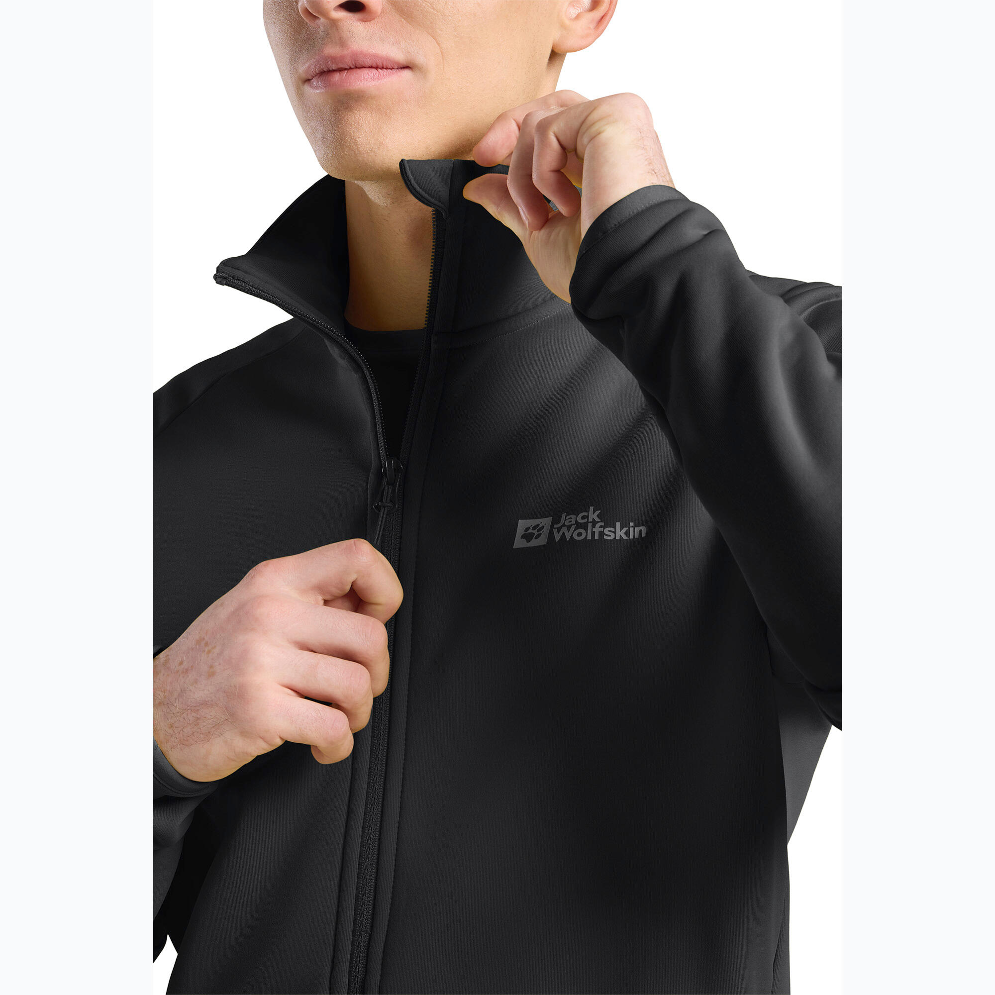 Felpa da uomo Jack Wolfskin Baiselberg Fz 4/7