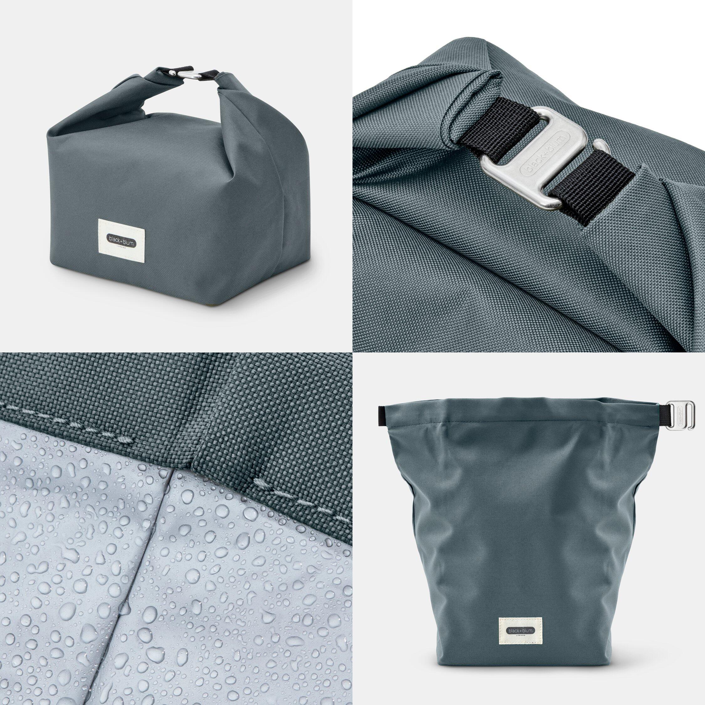 LUNCH BAG ISOTHERME- GRIS-6,7L-ÉTANCHE-ECO-RESPONSABLE 2/7