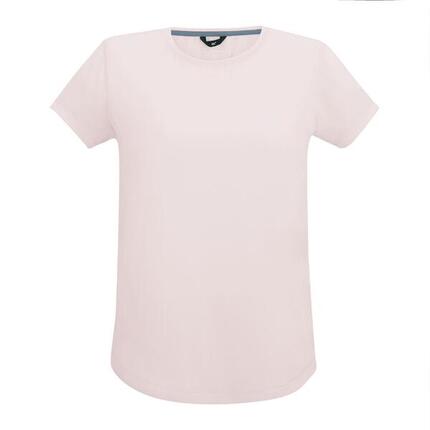 Tshirt Uni Manches Courtes MINDO Femme (Rose Pâle)