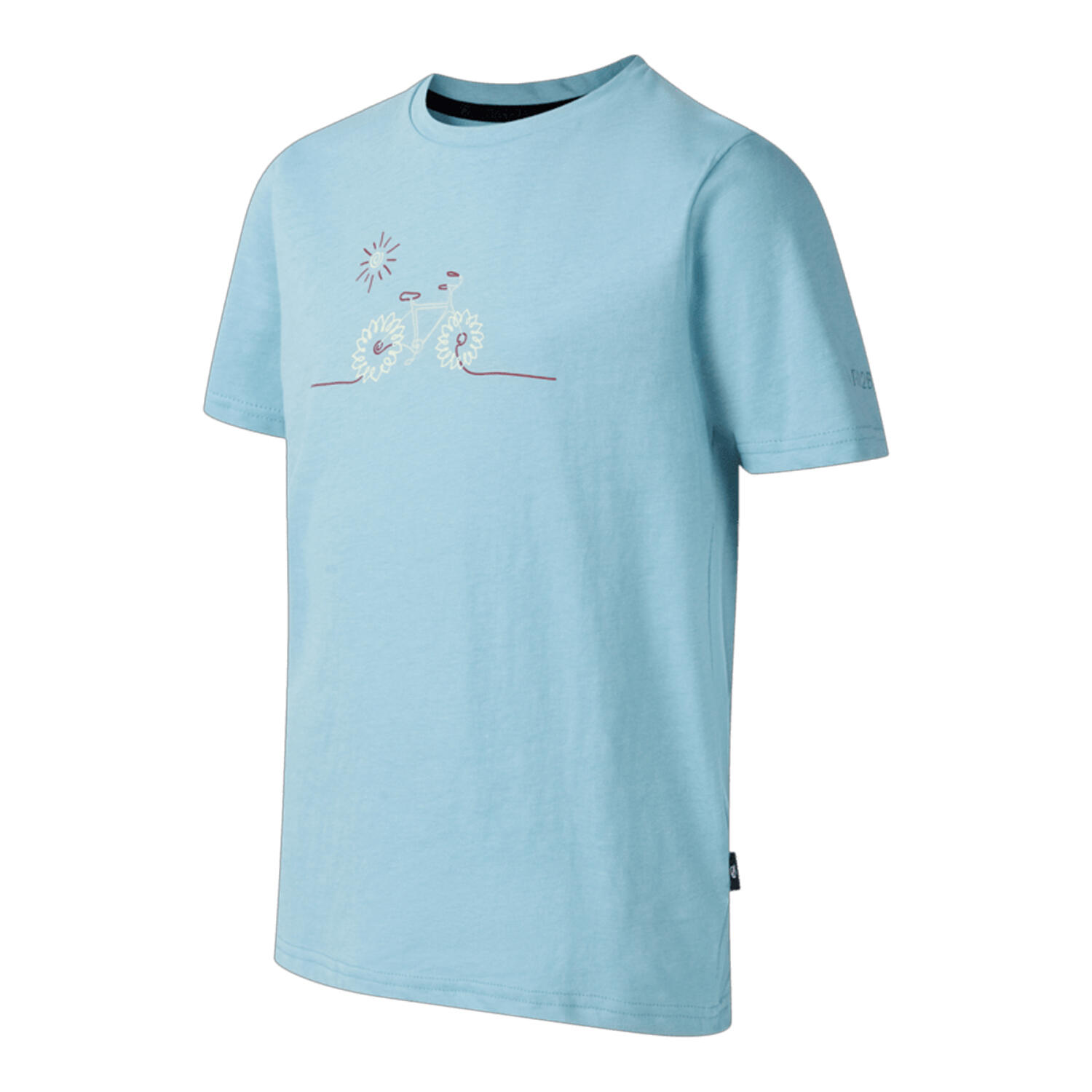 Camiseta Trailblazer III Diseño Puntera de Ciclista para Niños/Niñas Azul 3/4