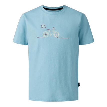 Tshirt Motif/style Vélo TRAILBLAZER Enfant (Bleu Clair)