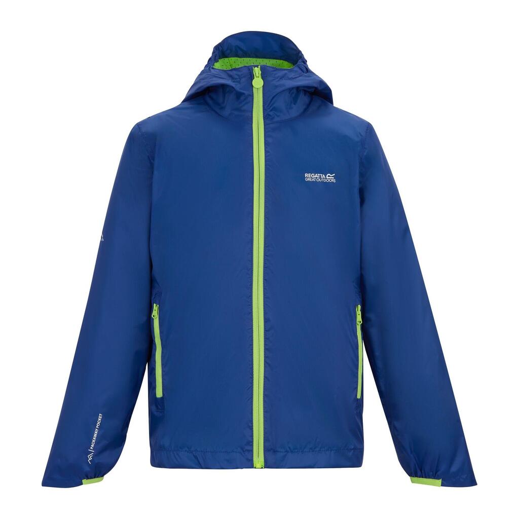 Childrens/Kids Lever Waterproof Shell Jacket (Olympian Blue)