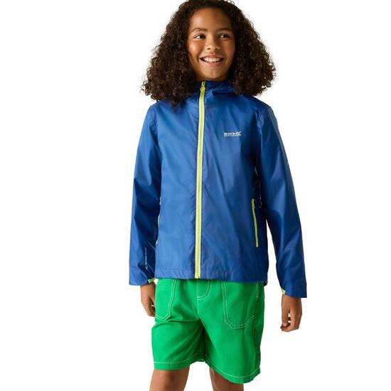 Veste Imperméable À Capuche LEVER Enfant (Bleu)