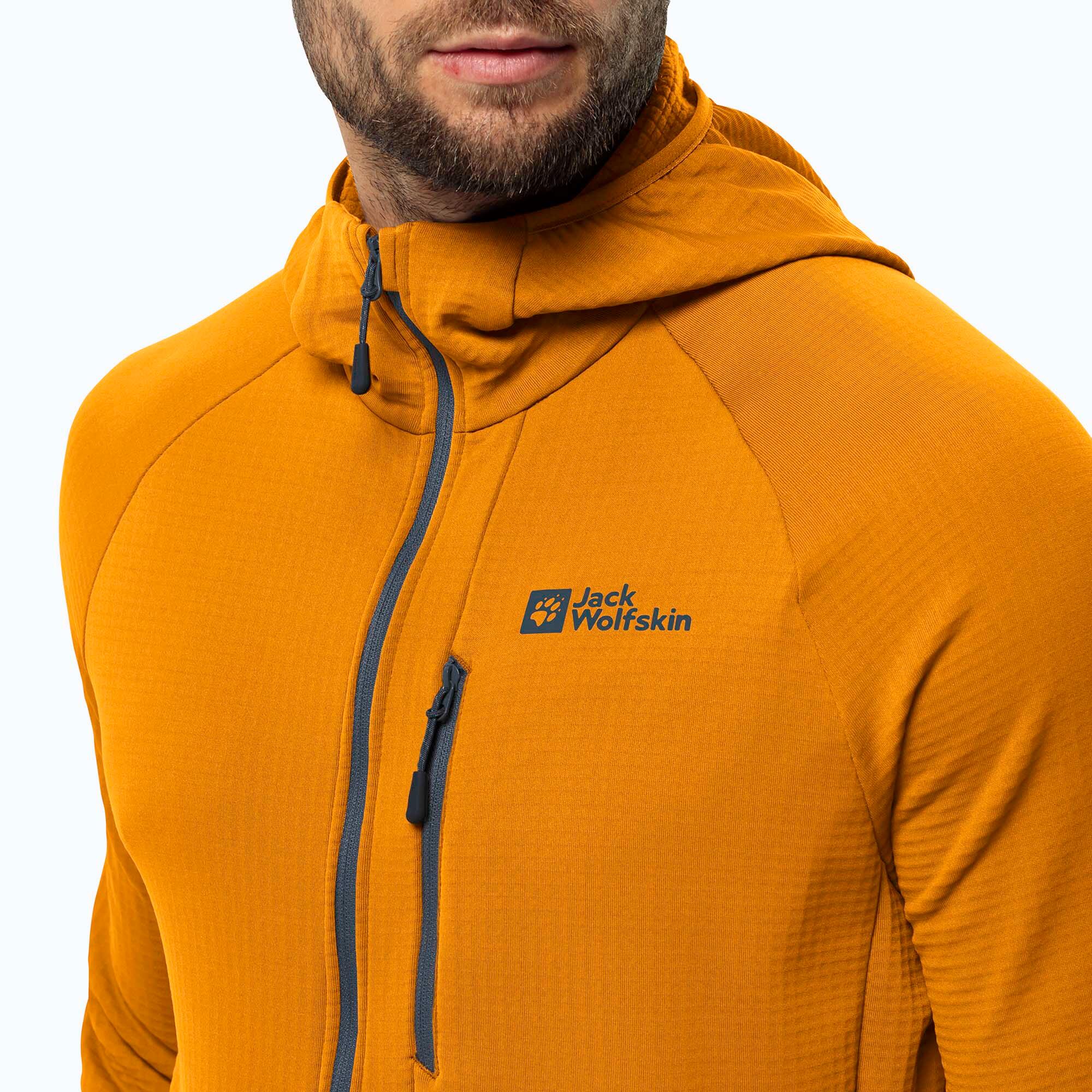 Veste polaire homme Jack Wolfskin Kolbenberg à capuche zippée 4/7