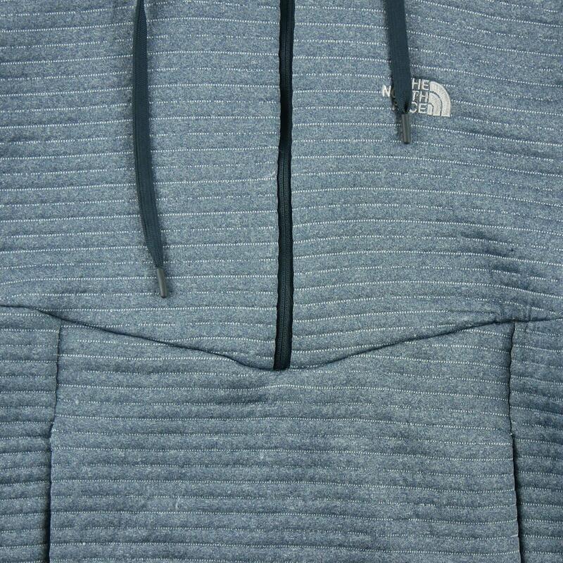 Second life - Bluza cu glugă albastră TNF pentru femei - Bun