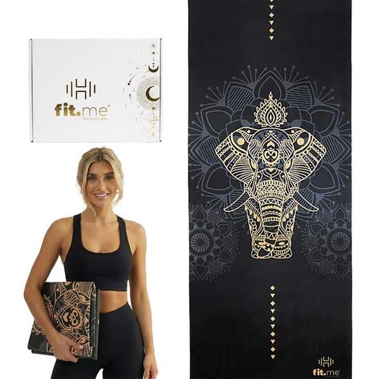 Mata do jogi zamszowa Fit.me Słoń 1,5mm