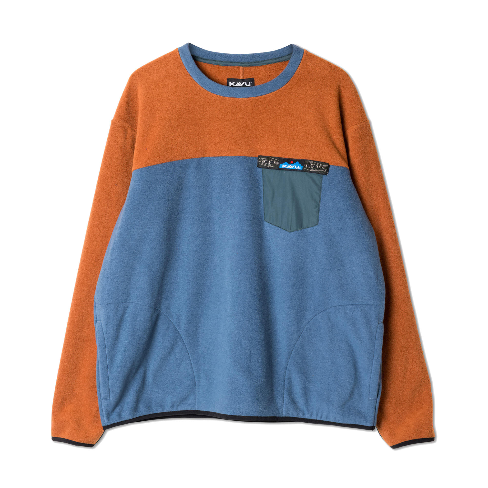 Blusão polar masculino KAVU Crew Who 4/4